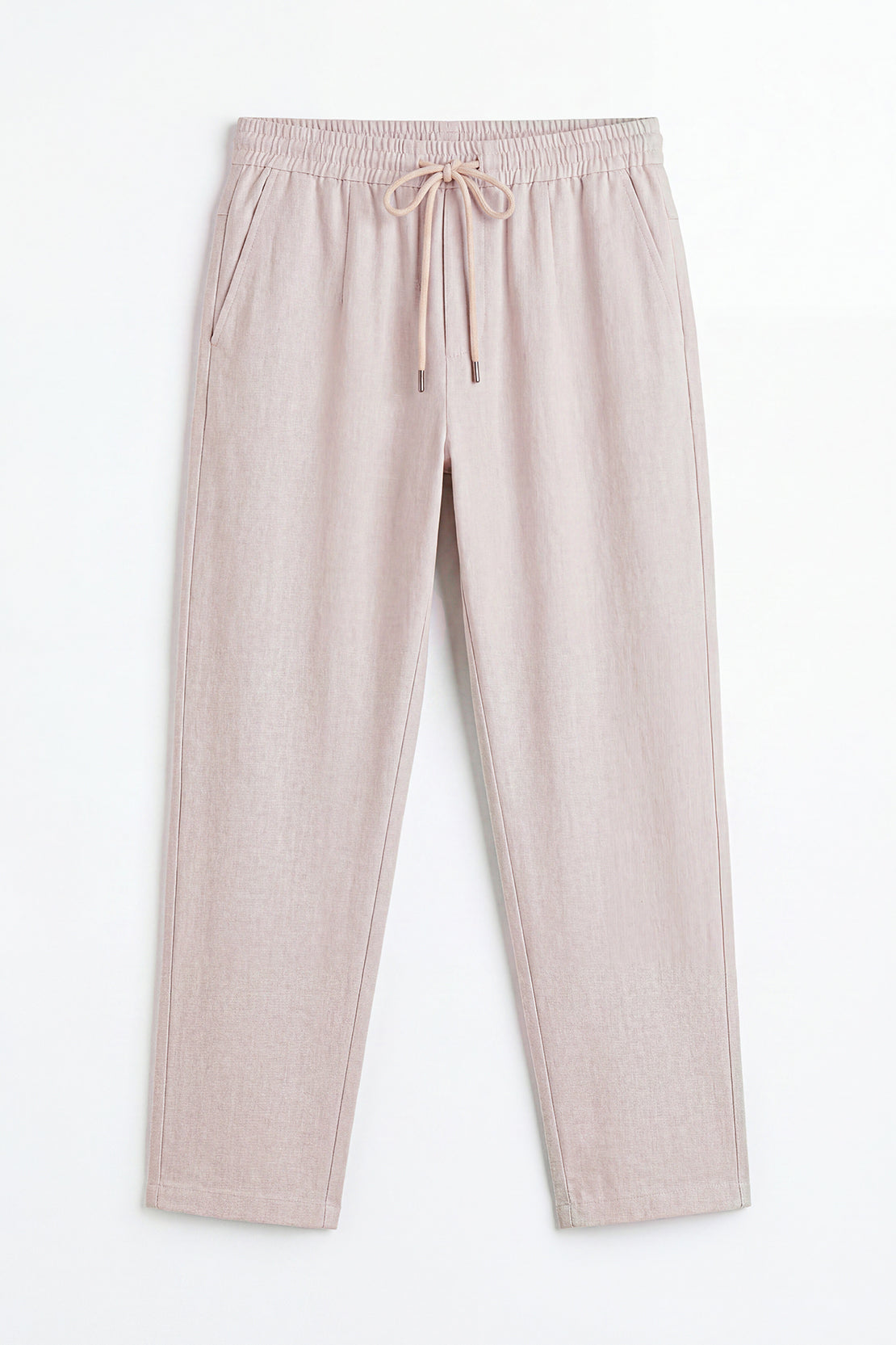 KOKO Cloud Linen Relaxed Fit Pants – Light Pink