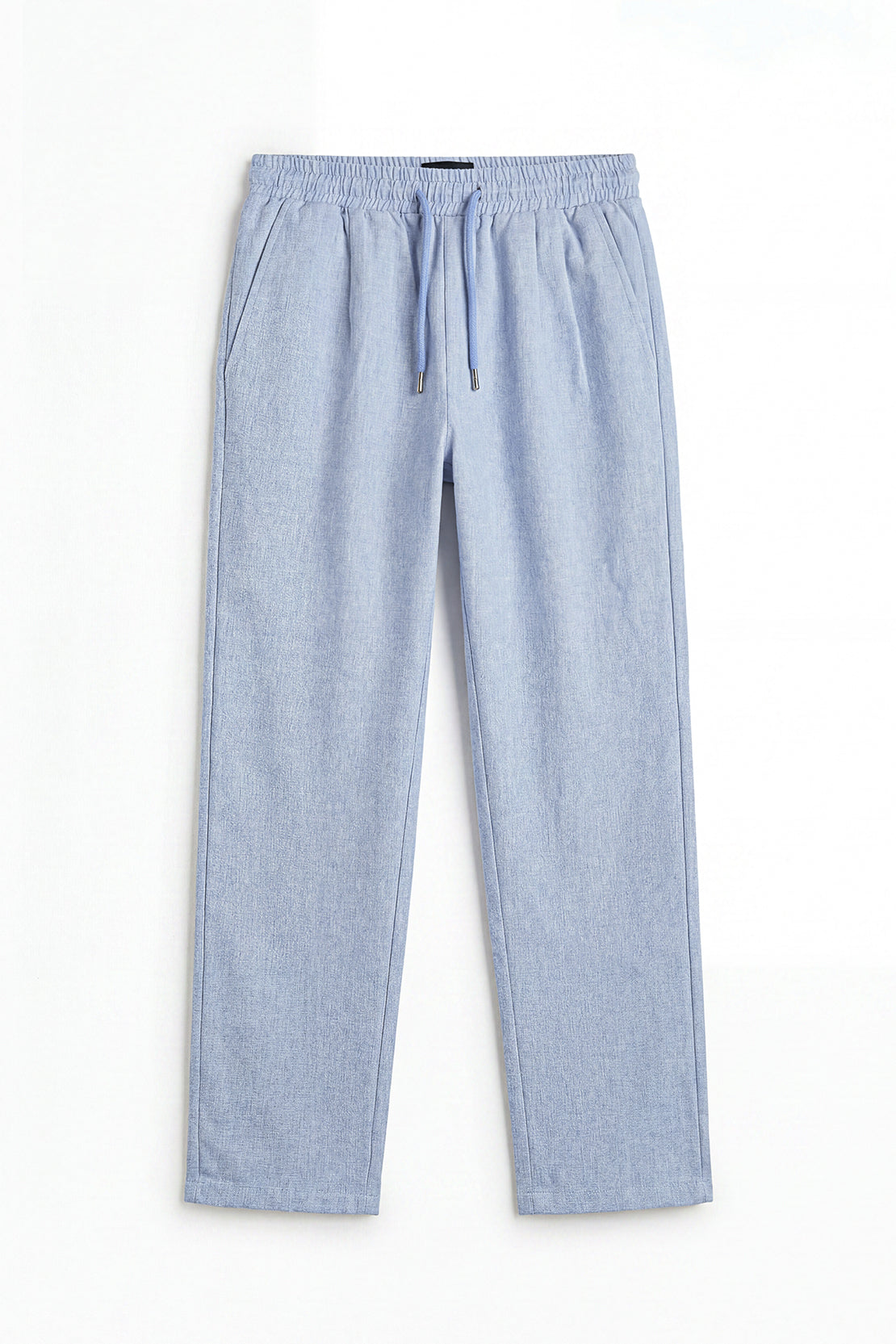 KOKO Cloud Linen Relaxed Fit Pants – Light Blue