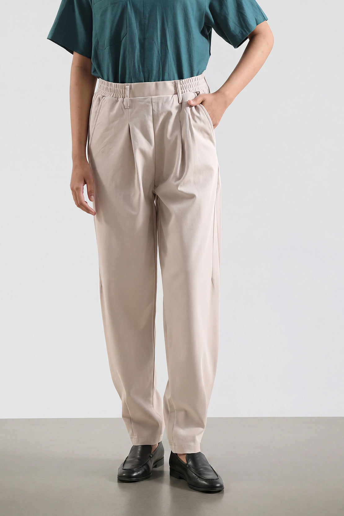 KOKO Looma Knit Pants – Beige