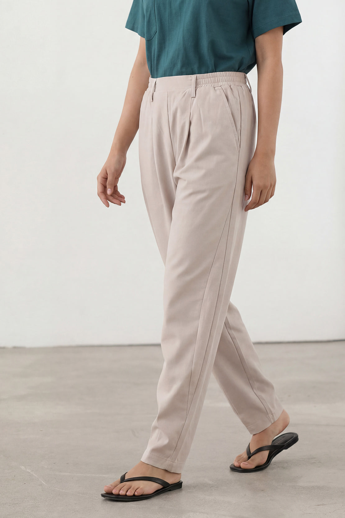 KOKO Looma Knit Pants – Beige