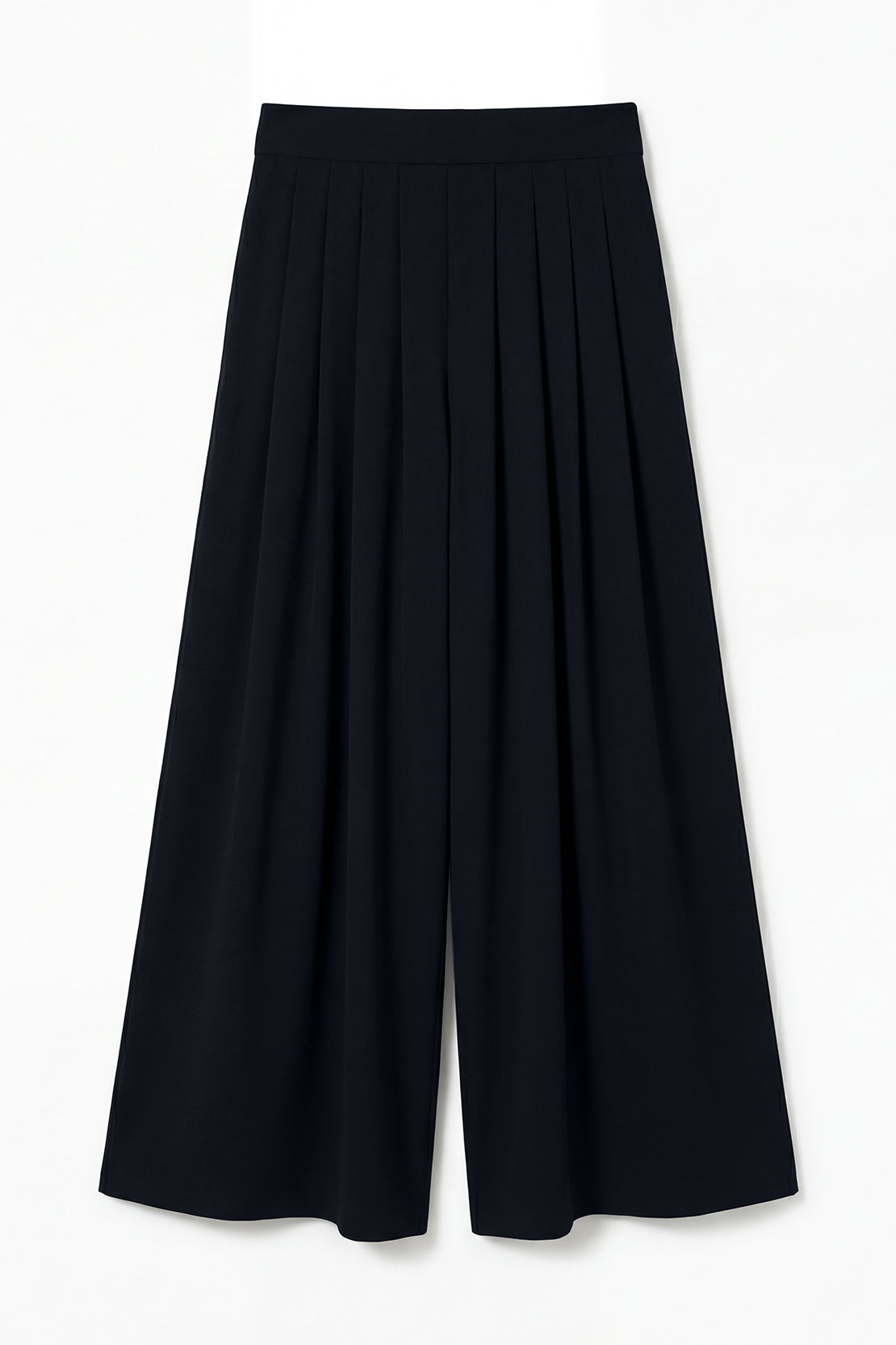 KOKO Modal Roma High-Waist Pleated Trouser – Black