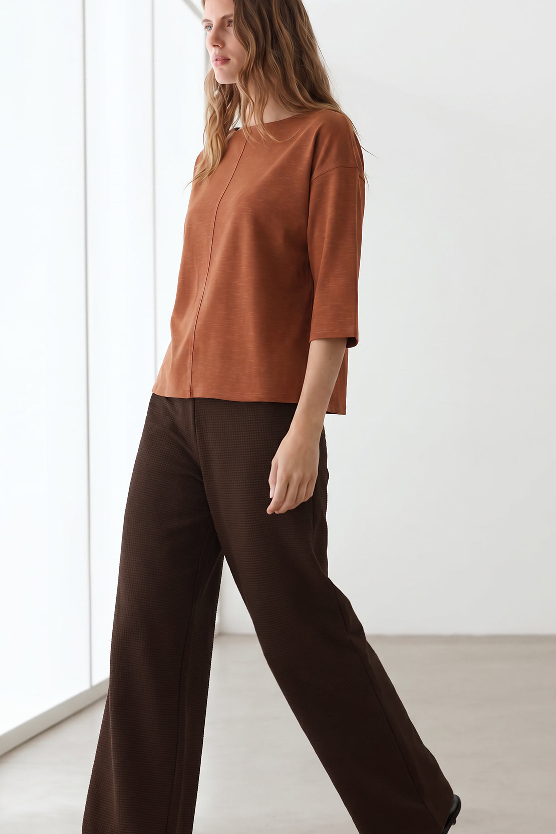 Koko Modal Top – Rust