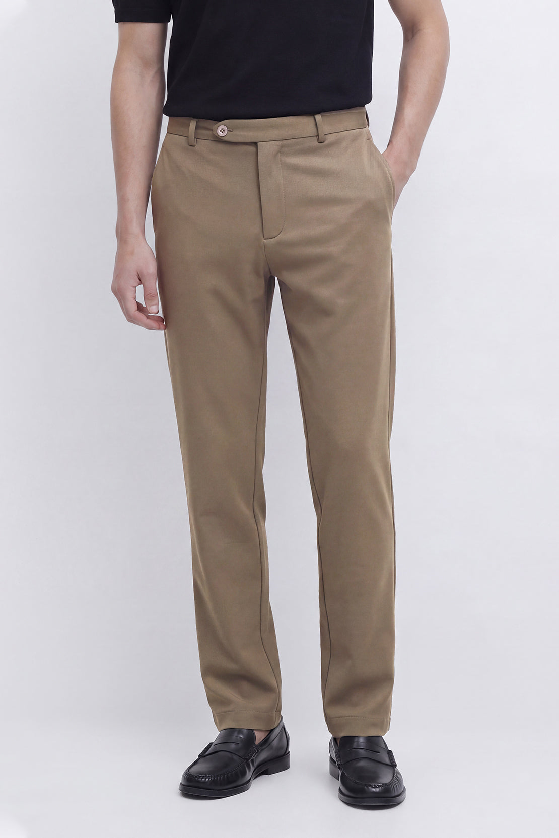 KOKO Modal Straight Fit Pants – Clay