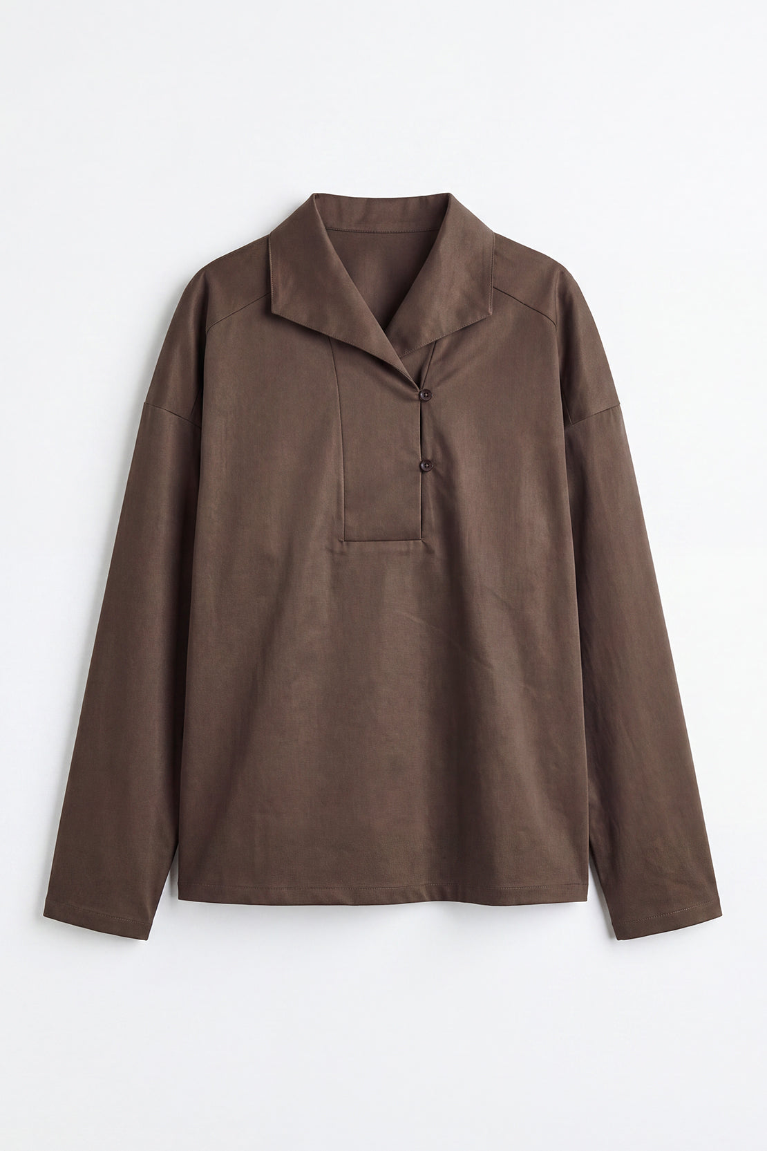 KOKO Air Teck Collared Shirt – Brown