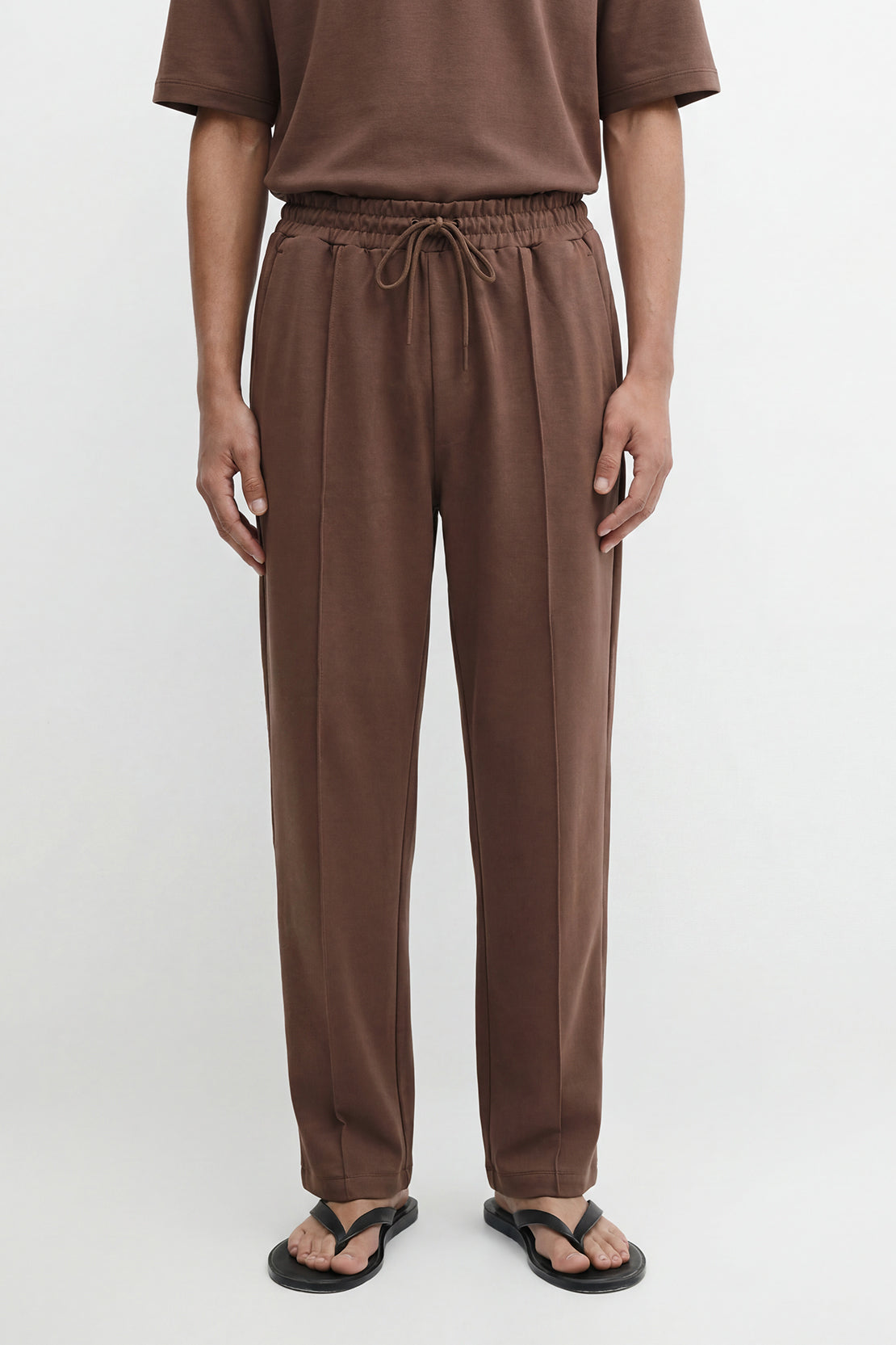KOKO Sheen Modal Relaxed Jogger Pants – Taupe