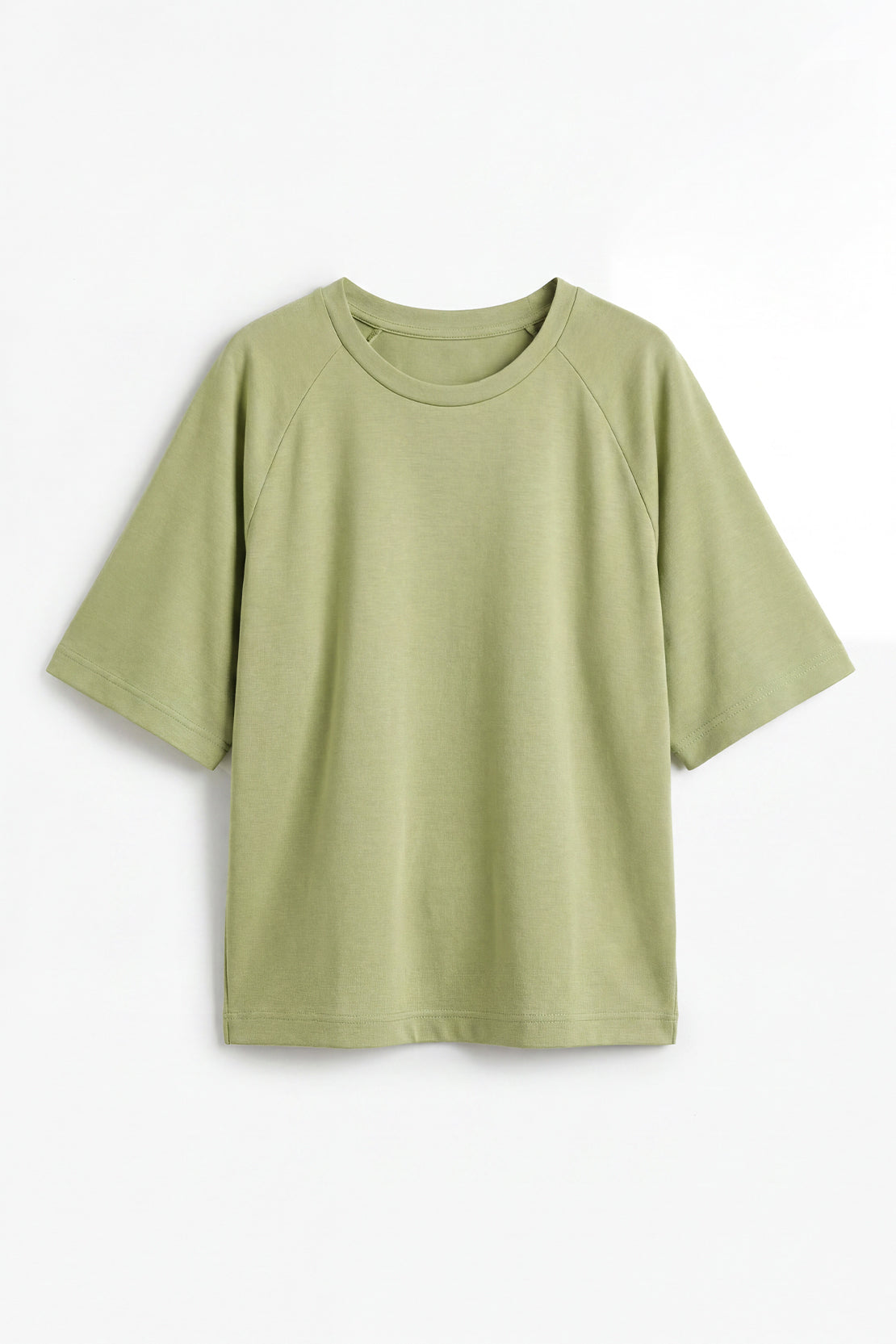 KOKO Modal Blend Relaxed Fit Top – Green