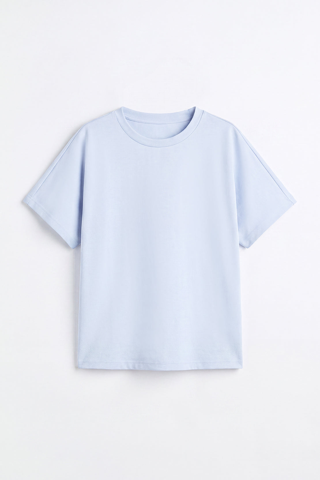 KOKO Sheen Modal Cap Sleeves T-shirt – Soft Blue
