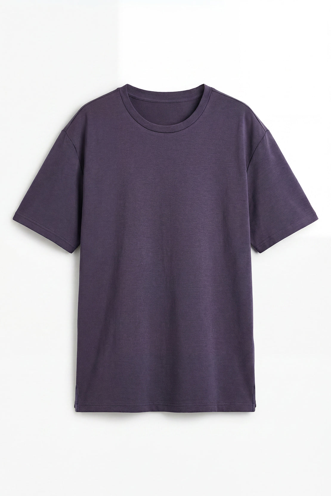 KOKO Modal Blend Drop Shoulder Tee – Smoke