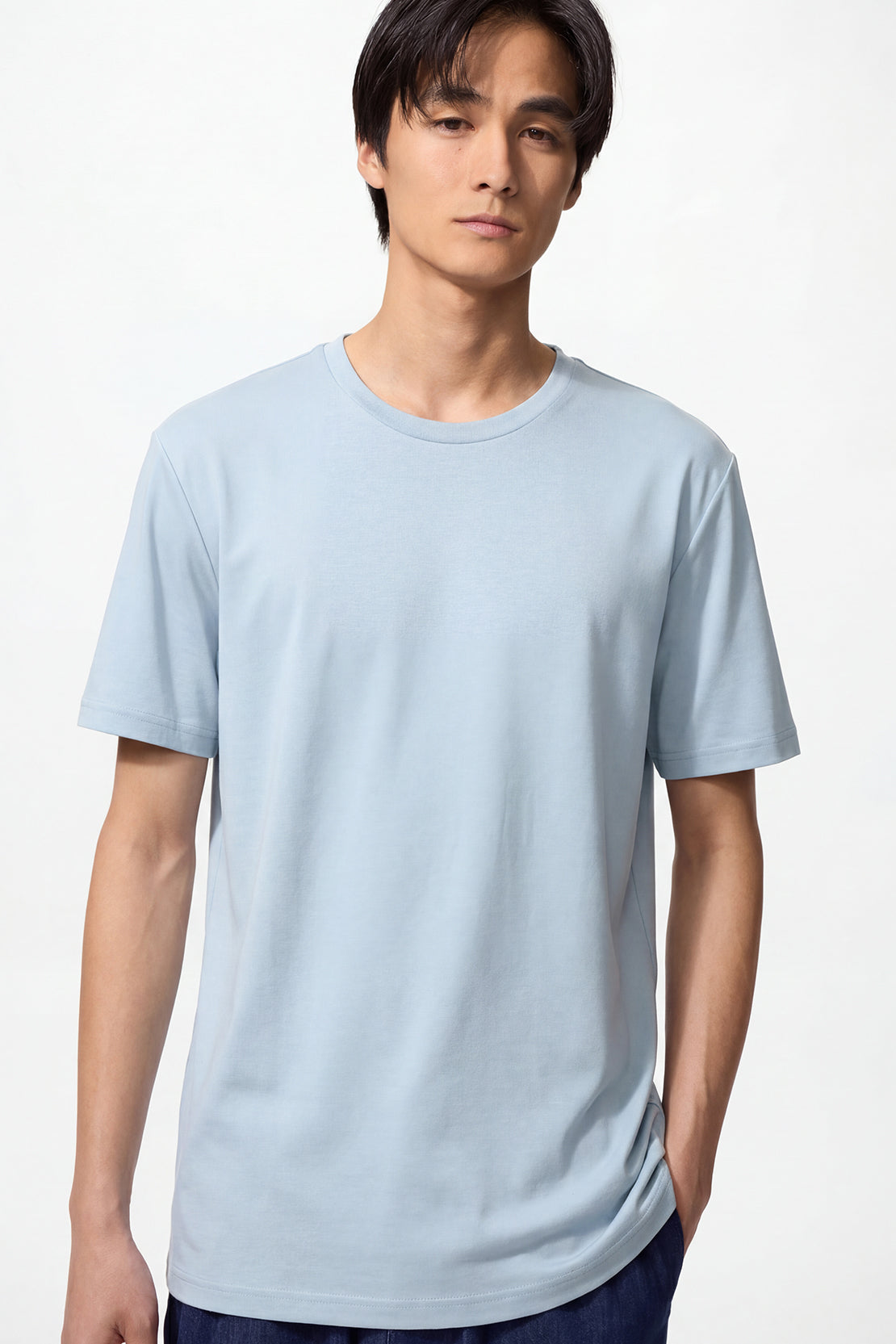 KOKO Air Weave Relaxed Fit T-Shirt – Blue