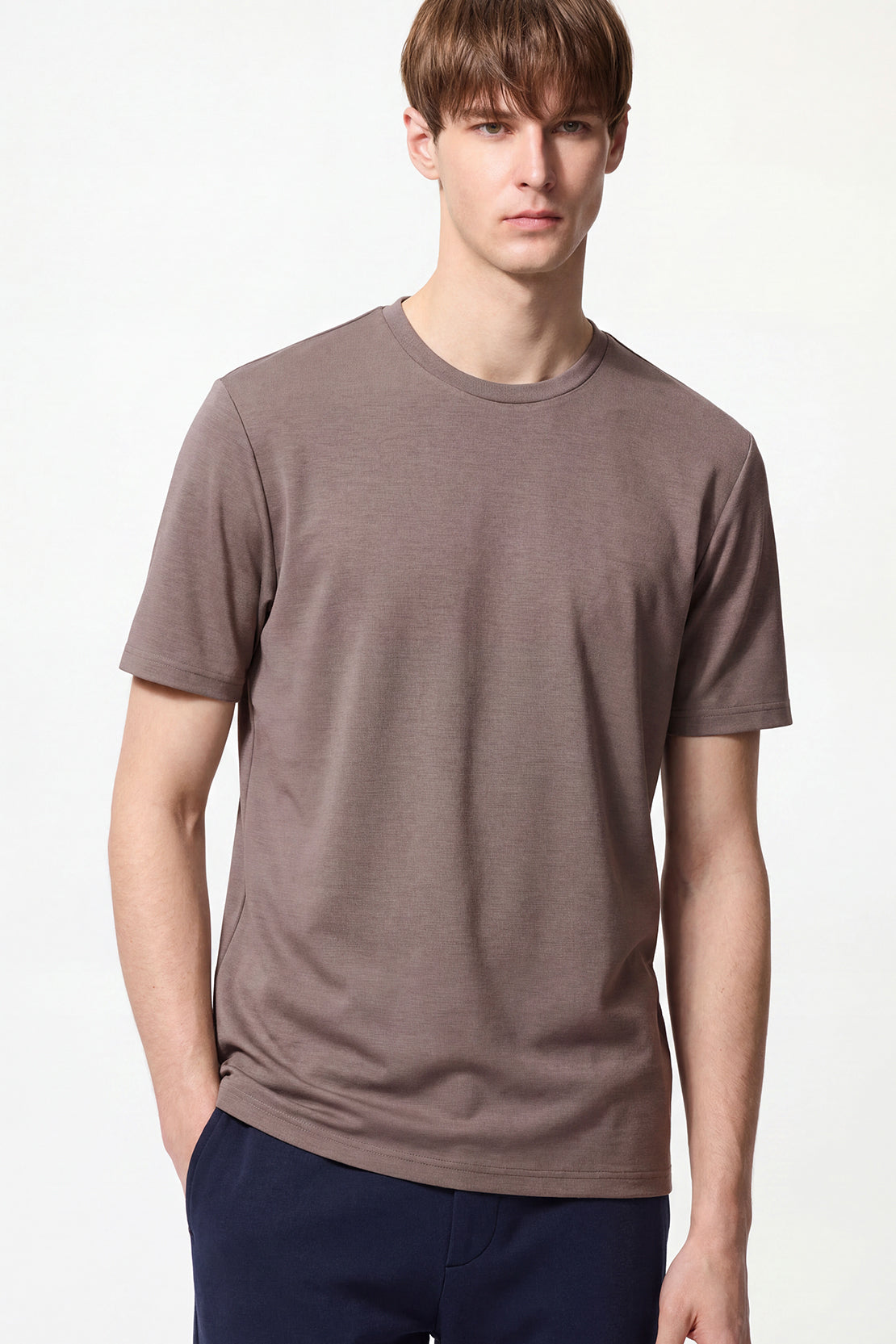 KOKO MIG Sand Washer Drop Shoulder T-Shirt – Brown