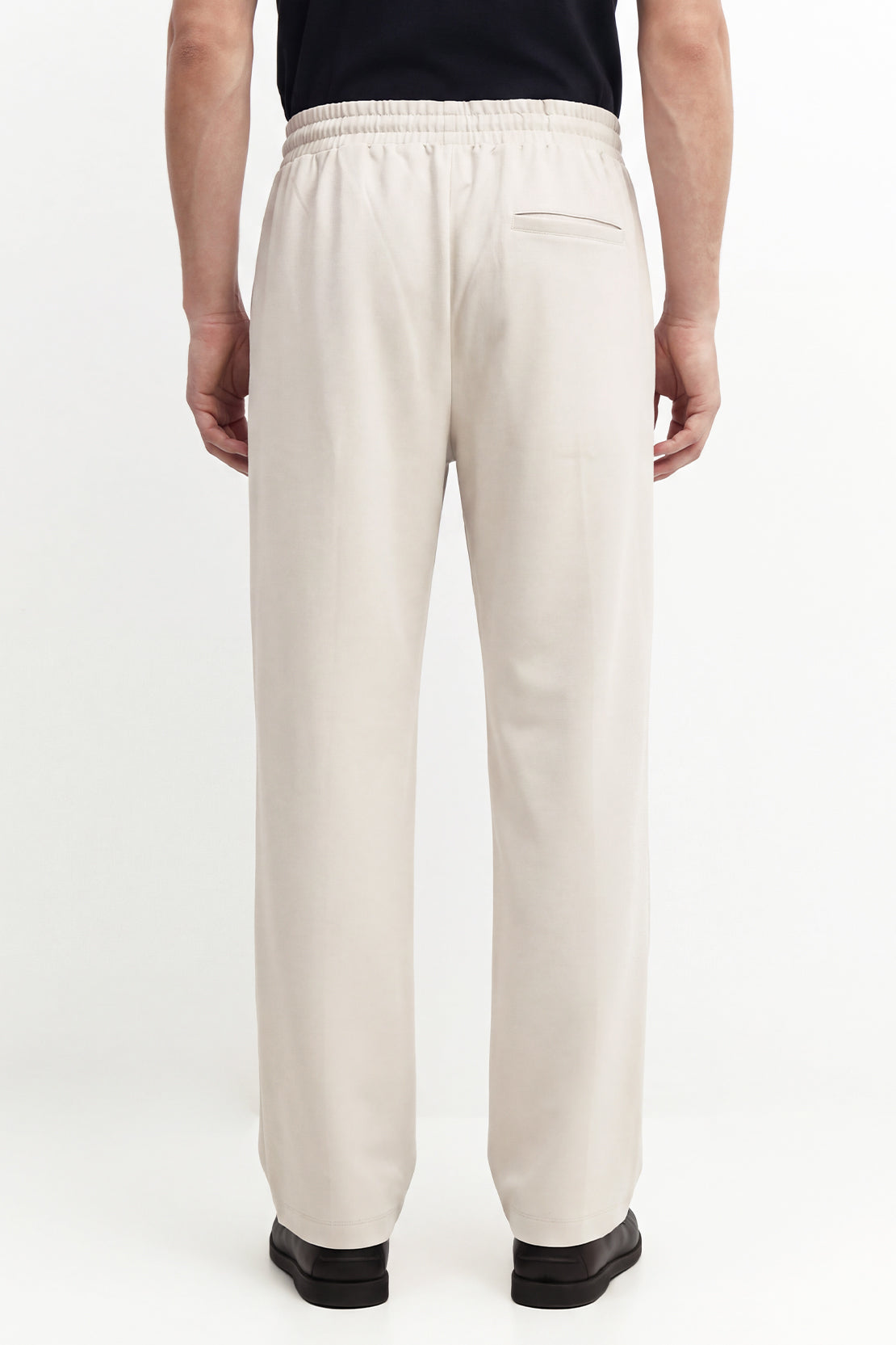 KOKO Eco Pulp Straight Fit Pants - White