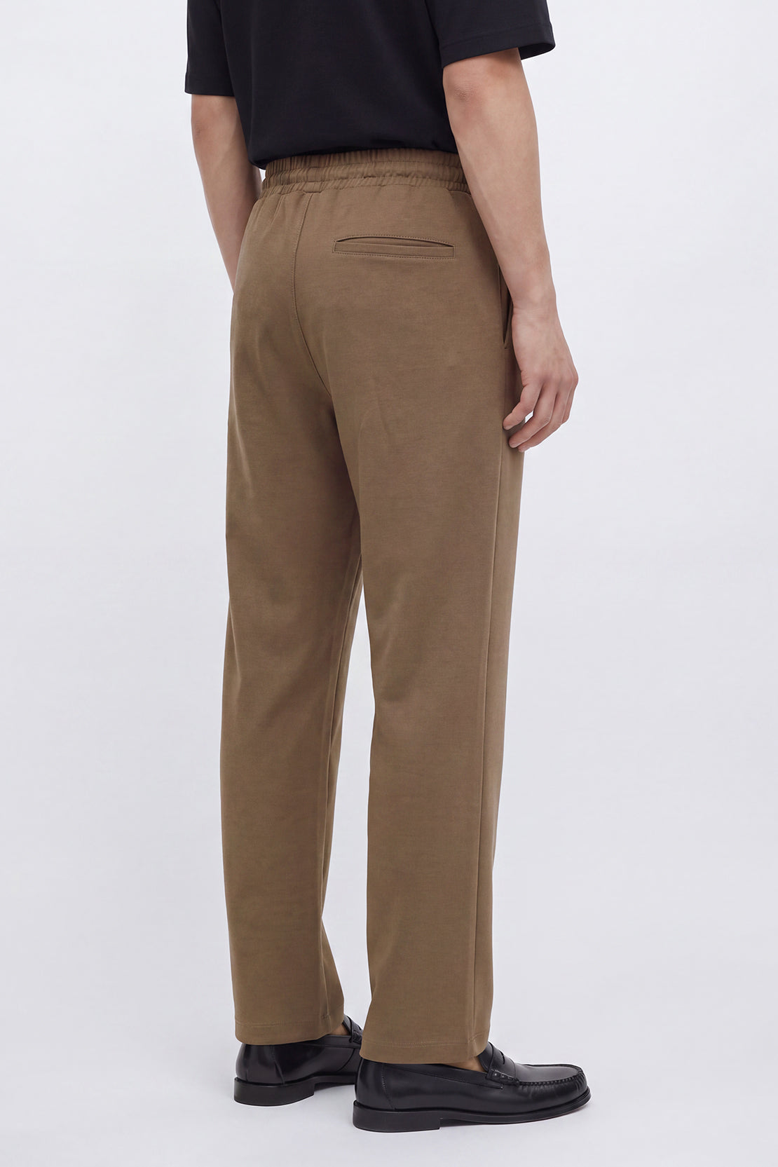 KOKO Modal Straight Fit Pants – Coffee