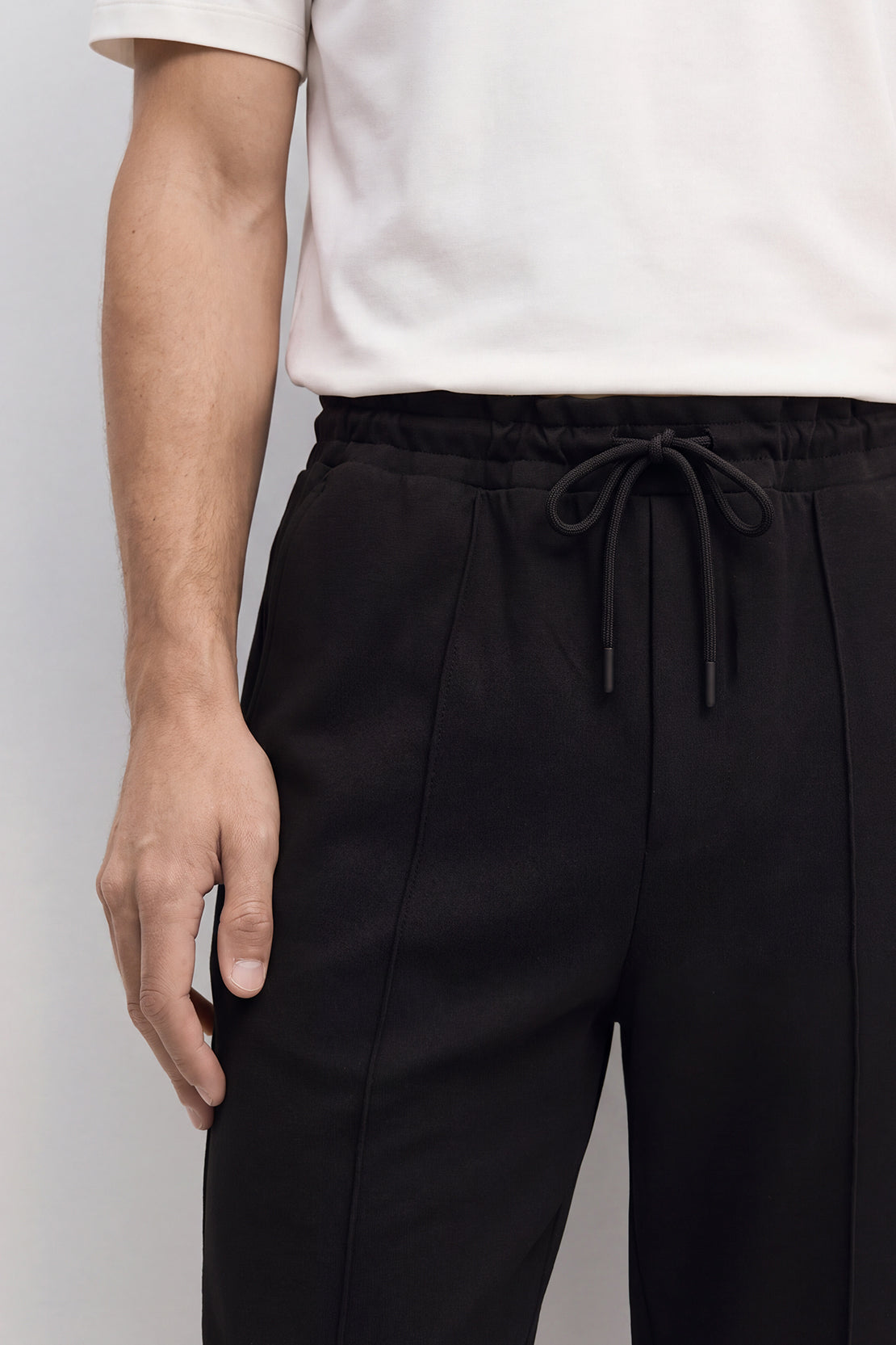 KOKO Modal Straight Fit Pants – Black