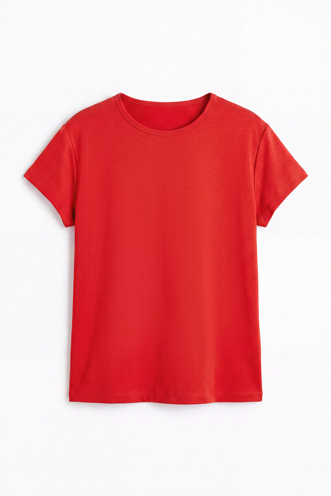 KOKO Air Weave Cap Sleeve T-Shirt – Red