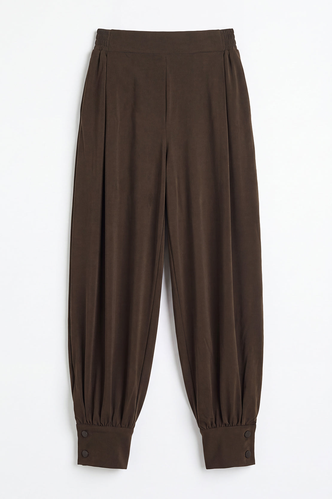 KOKO Silky Muslin Balloon Cuff Pants