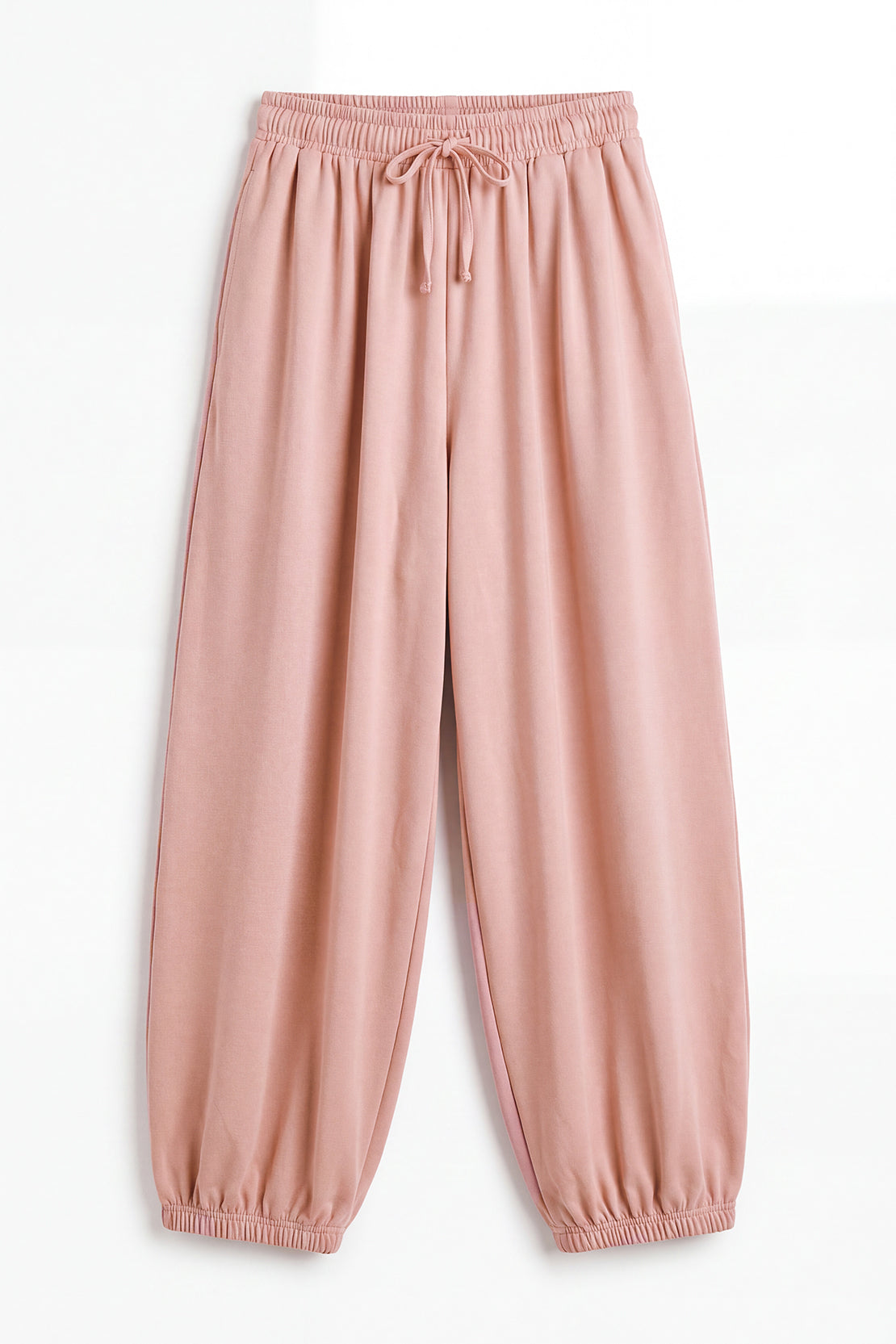 KOKO Feather Cotton Balloon Pants – Pink