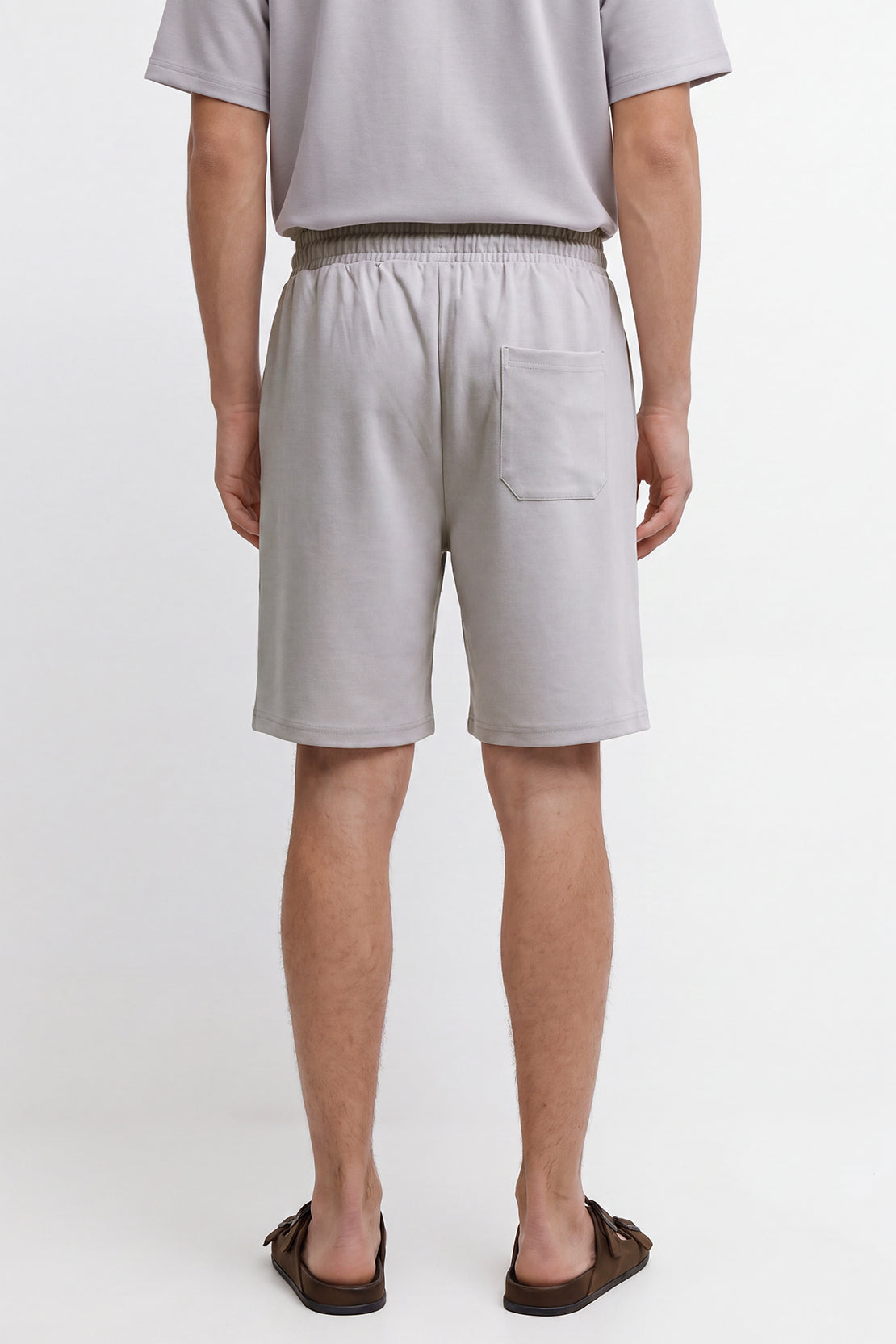 KOKO Modal Blend Shorts – Soft Grey