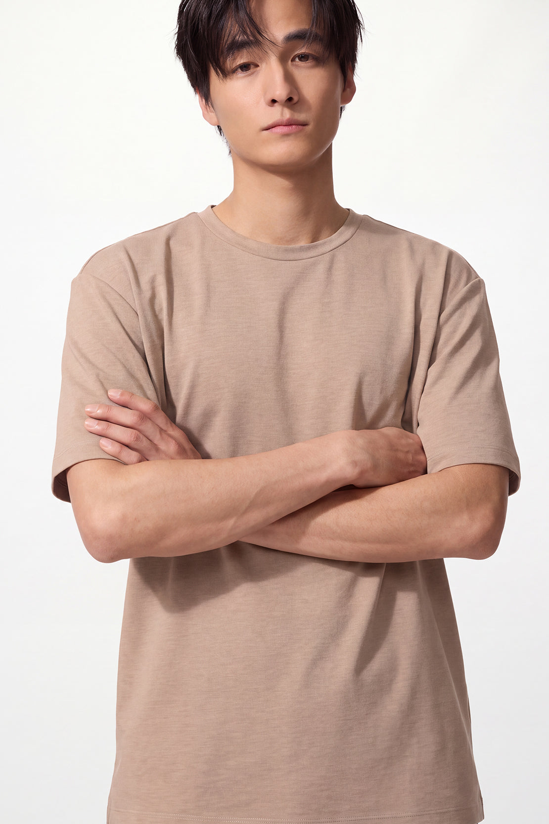 KOKO Modal Blend Drop Shoulder T-Shirt – Clay