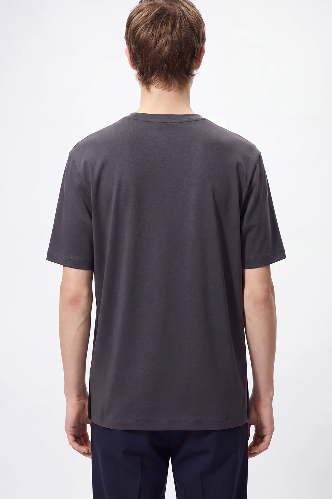 KOKO Cotton Drop Shoulder T-Shirt – Charcoal