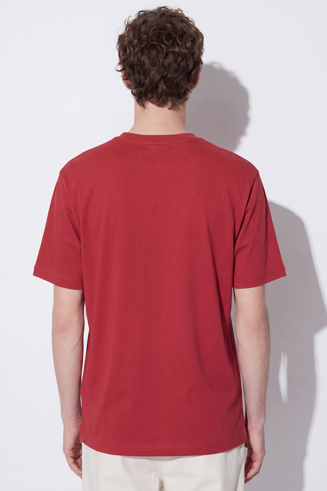 KOKO Cotton Drop Shoulder T-Shirt – Red