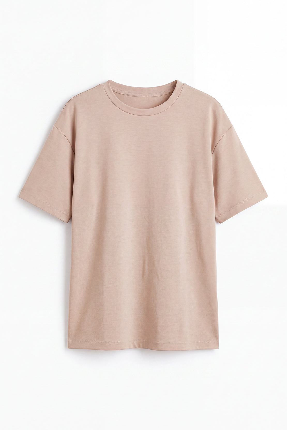 KOKO Modal Blend Drop Shoulder T-Shirt – Clay