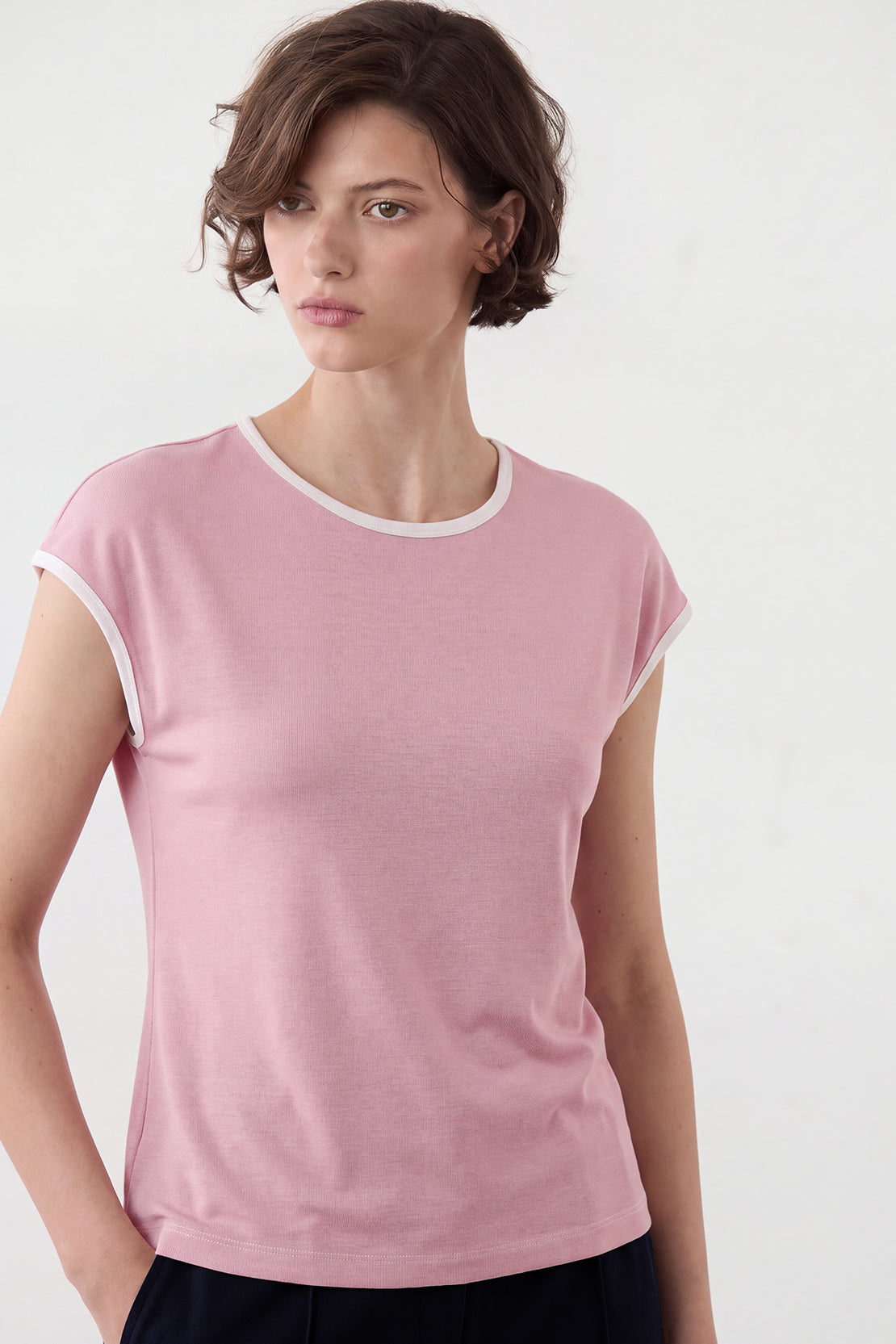 KOKO Eco Pulp Crew Neck T-Shirt – Pink