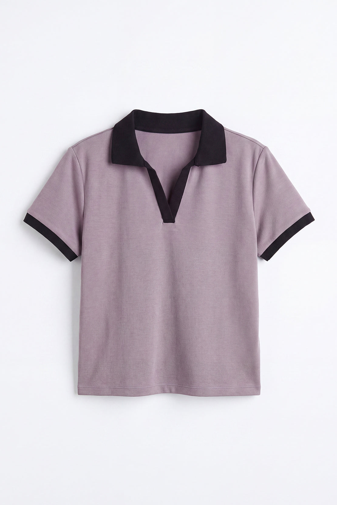 KOKO Eco Pulp Collared T-Shirt – Mauve