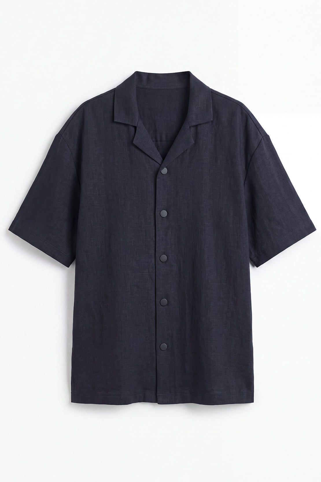 KOKO Linen Half Sleeve Shirt – Navy