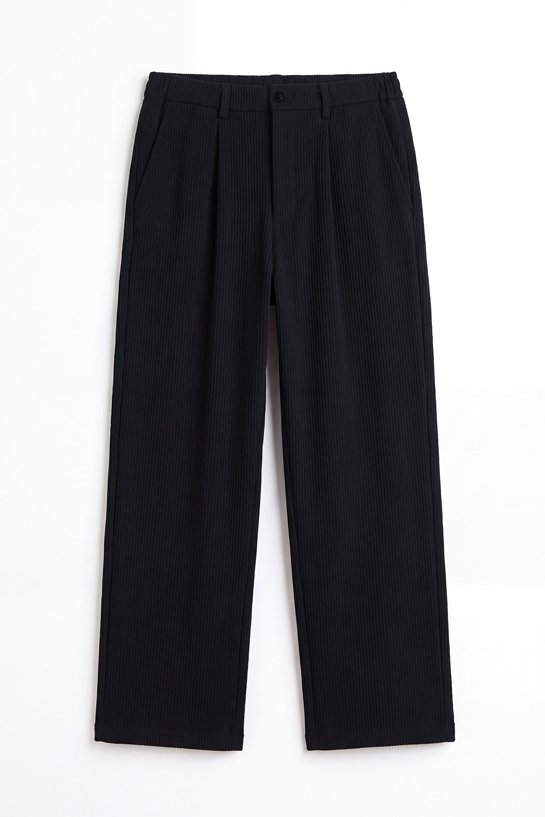 KOKO Structured Knit Straight Fit Pants