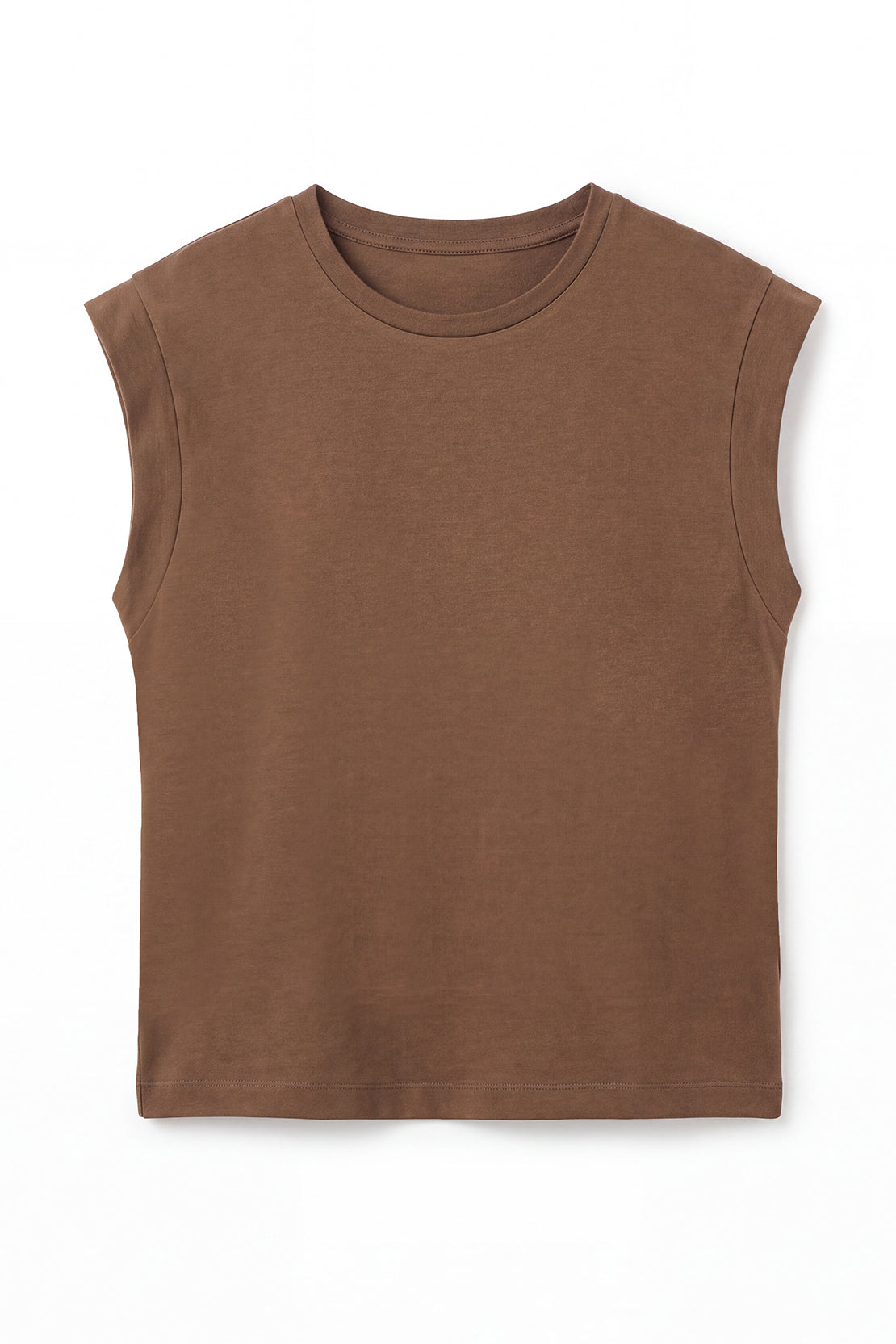 KOKO Scuba Relaxed Top – Coffee