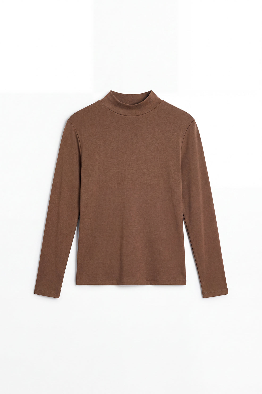 KOKO Wool Mock Neck T-Shirt