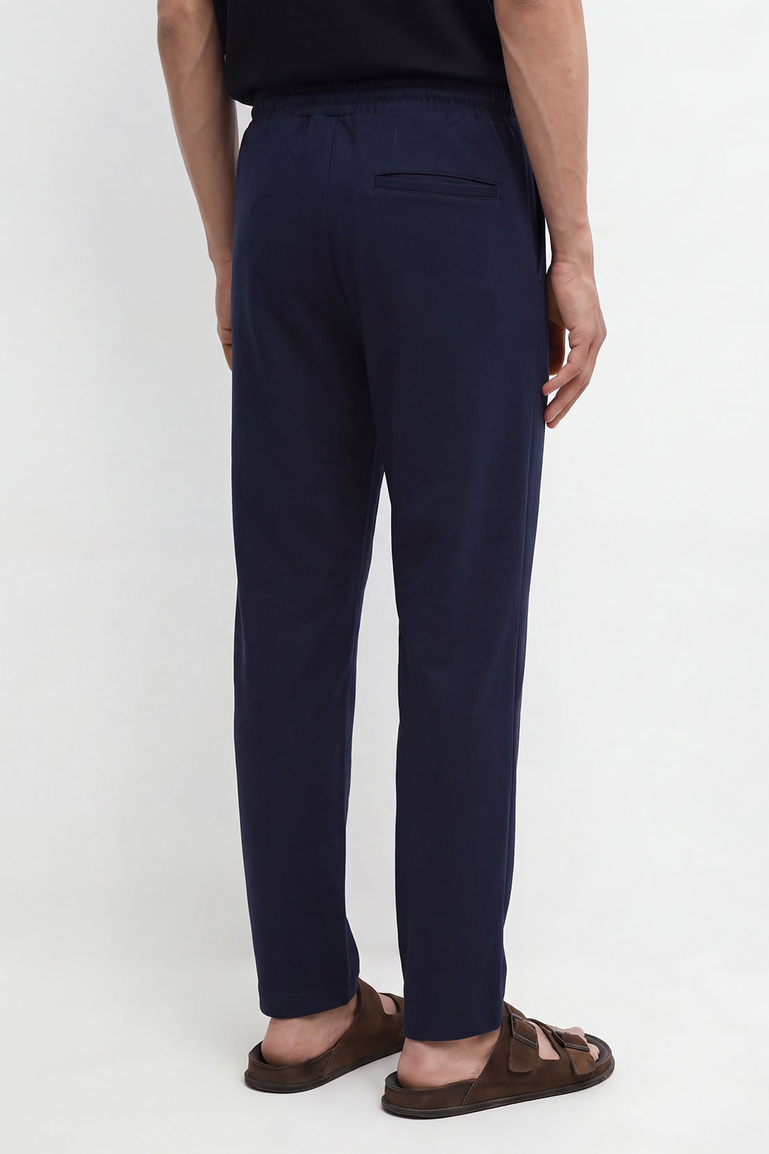 KOKO Modal Blend Straight Fit Pants – Black & Navy