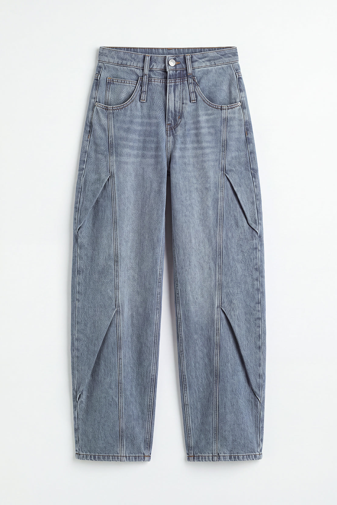 KOKO Korean Wide Barrel Jeans