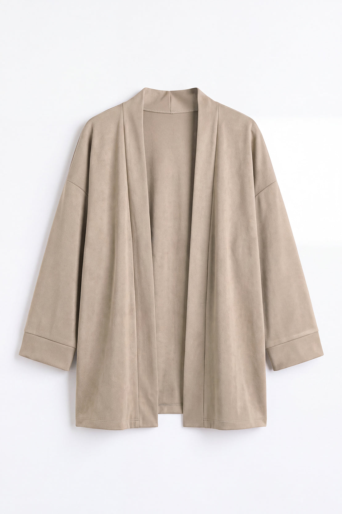 KOKO Suede Open Front Wrap