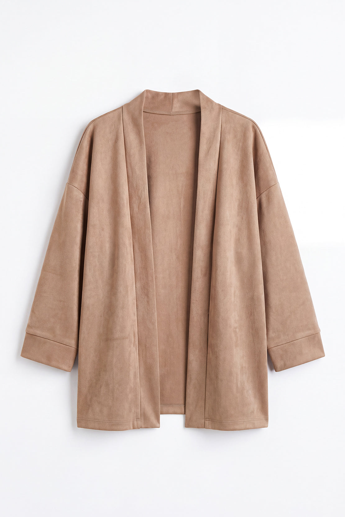KOKO Suede Open Front Wrap