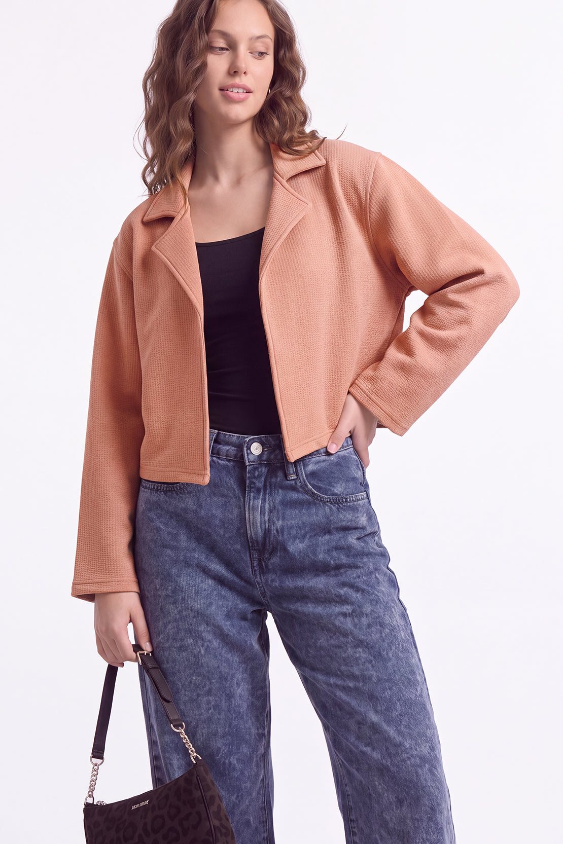 KOKO Waffle Cropped Cape