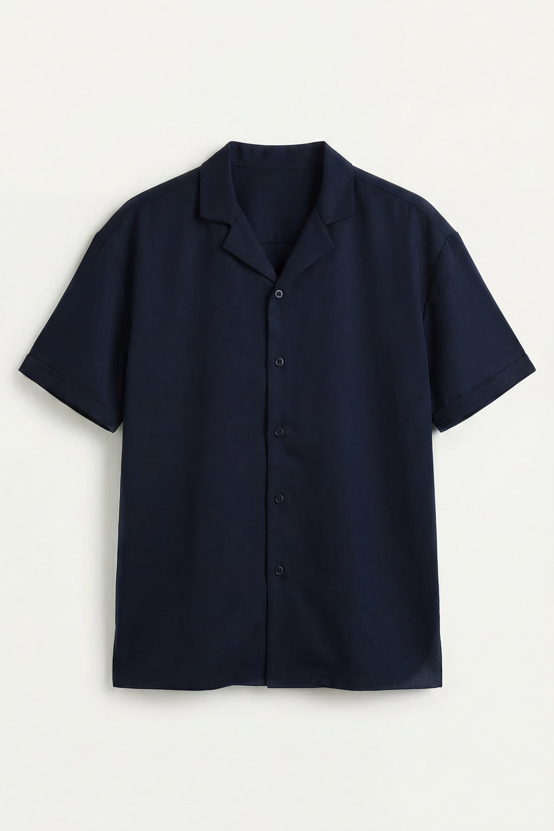 KOKO Pure-Ease Relaxed Button-Down Shirt – Navy
