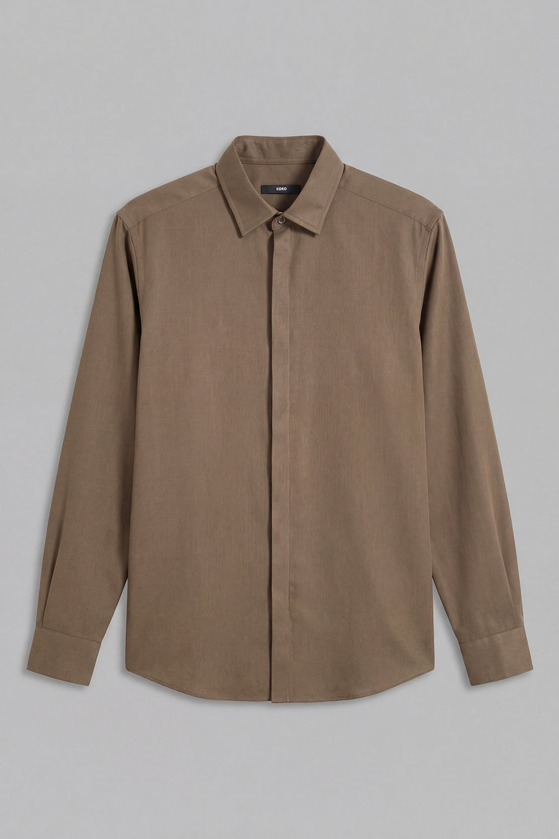 KOKO Pure-Ease Shirt – Blue, Brown, Silver