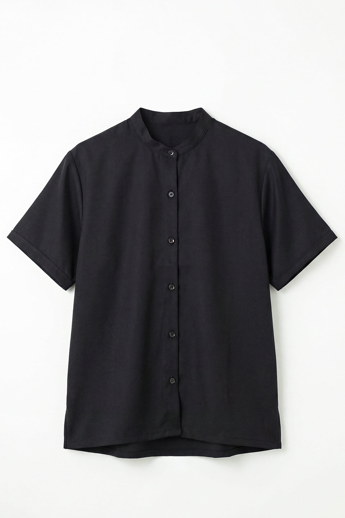 KOKO Pure-Ease Button-Down Shirt – Black & Beige
