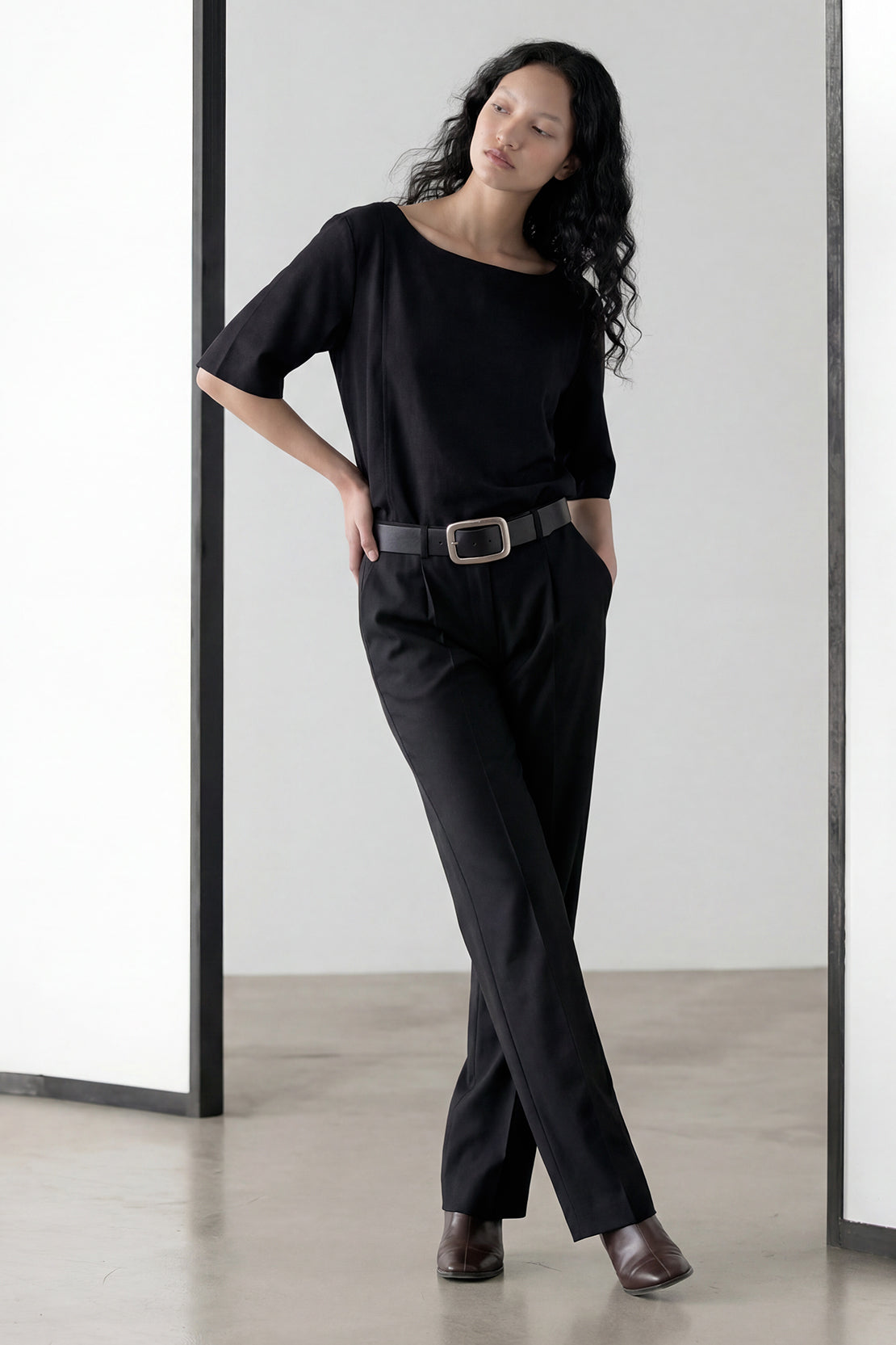 KOKO Pure-Ease Relaxed Top – Black
