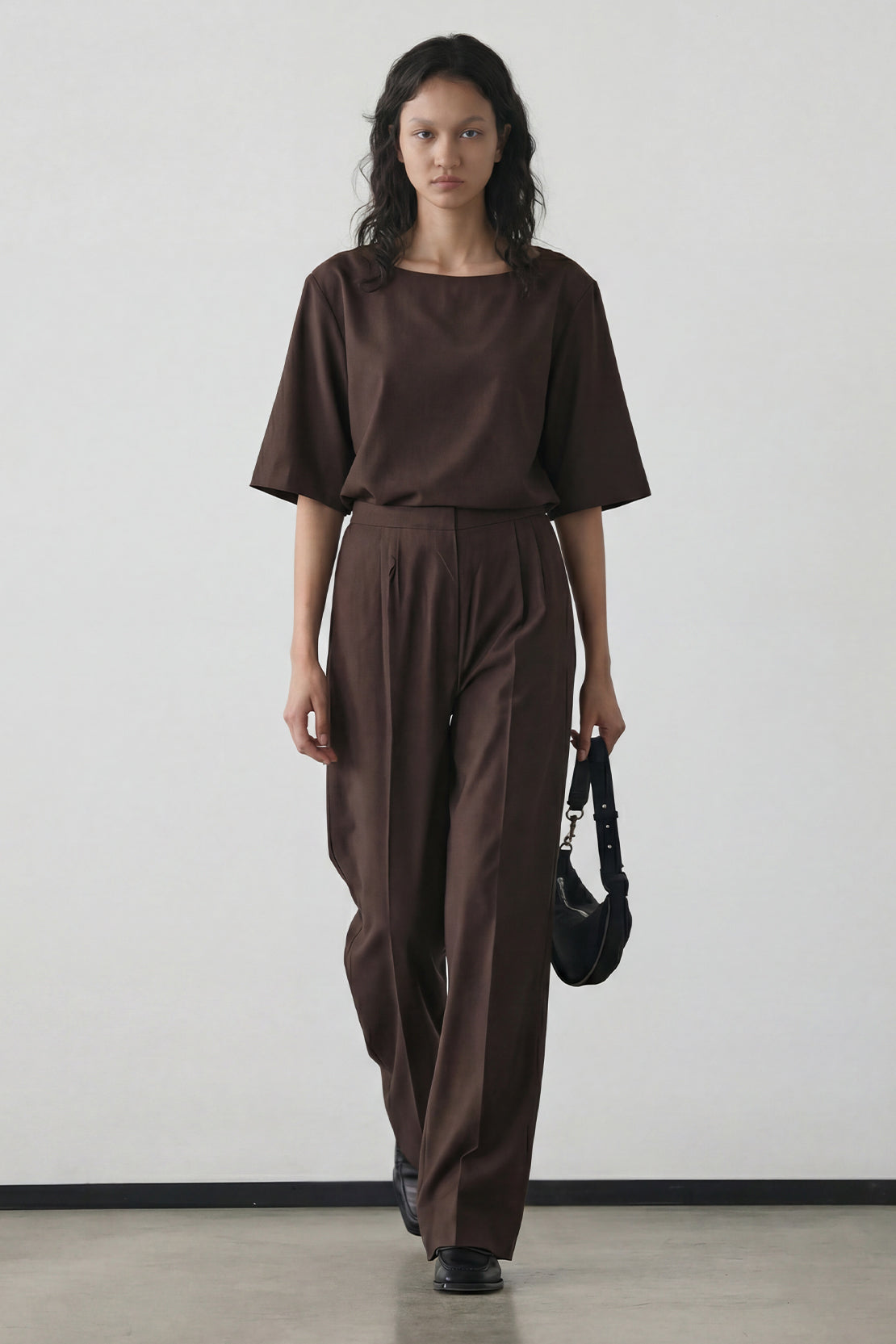 KOKO Pure-Ease Wide-Leg Pants– Black, Sky blue & Brown