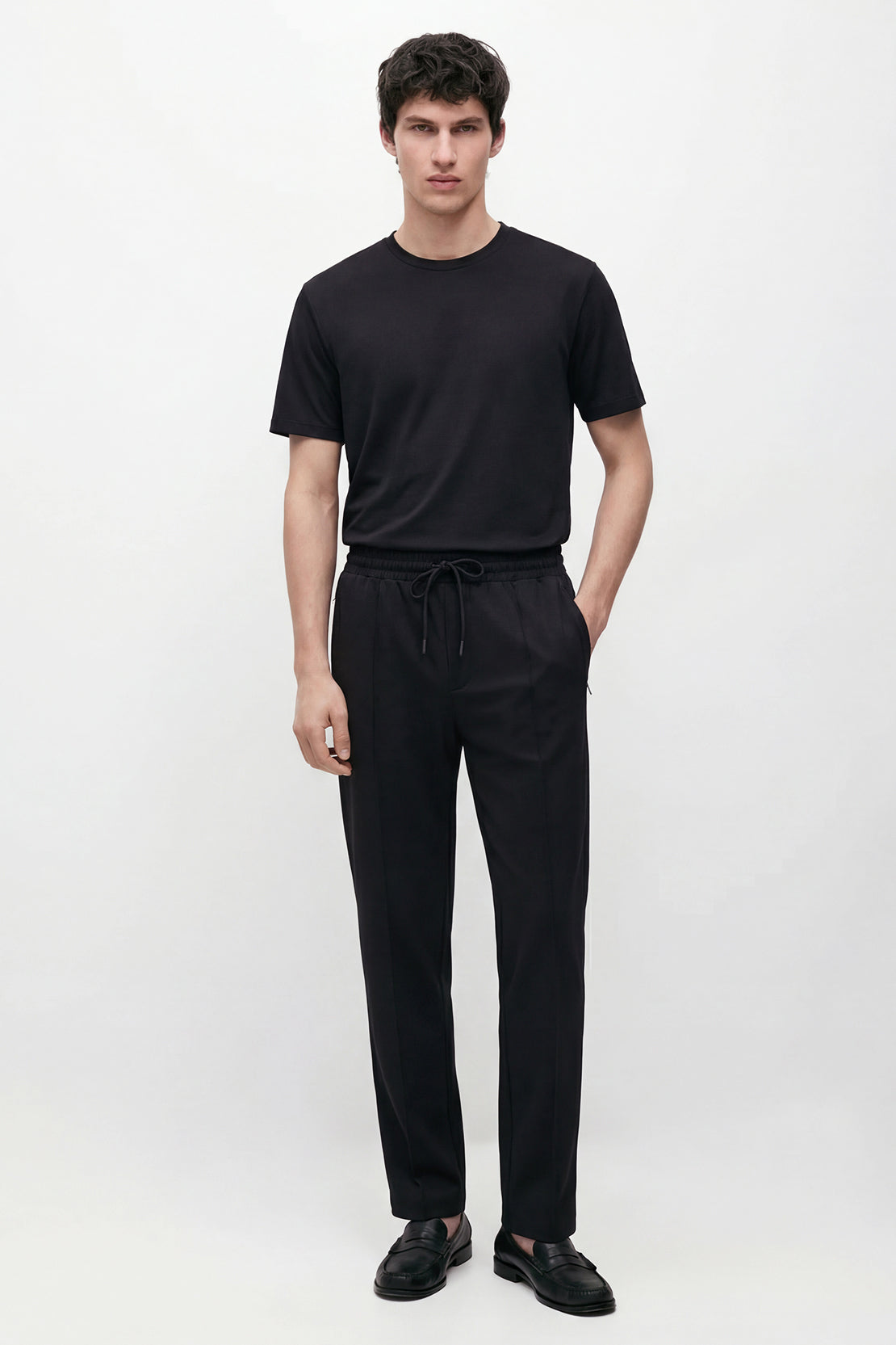 KOKO Modal Relaxed Trouser – Black