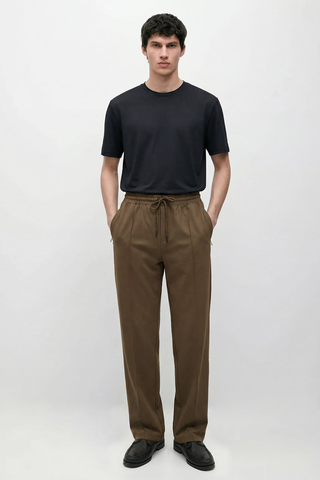 KOKO Modal Roma Relaxed Trouser – Olive