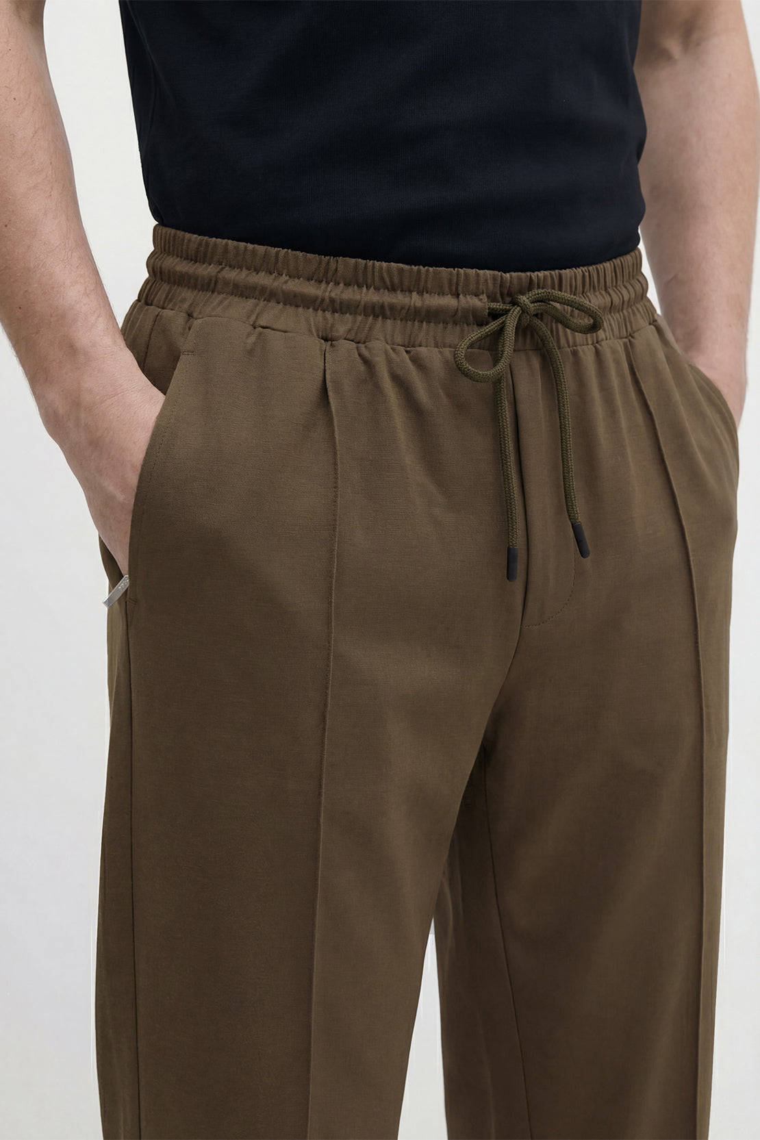 KOKO Modal Roma Relaxed Trouser – Olive