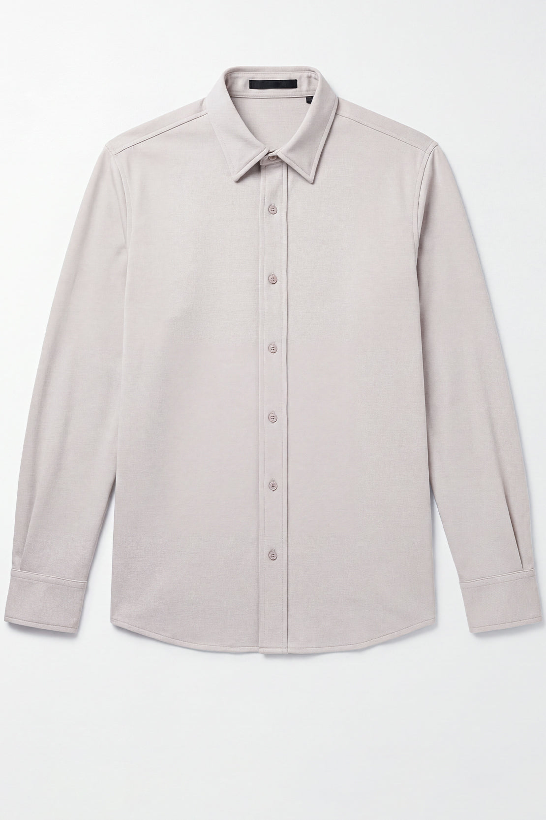 KOKO Modal Button-Down Shirt – light grey