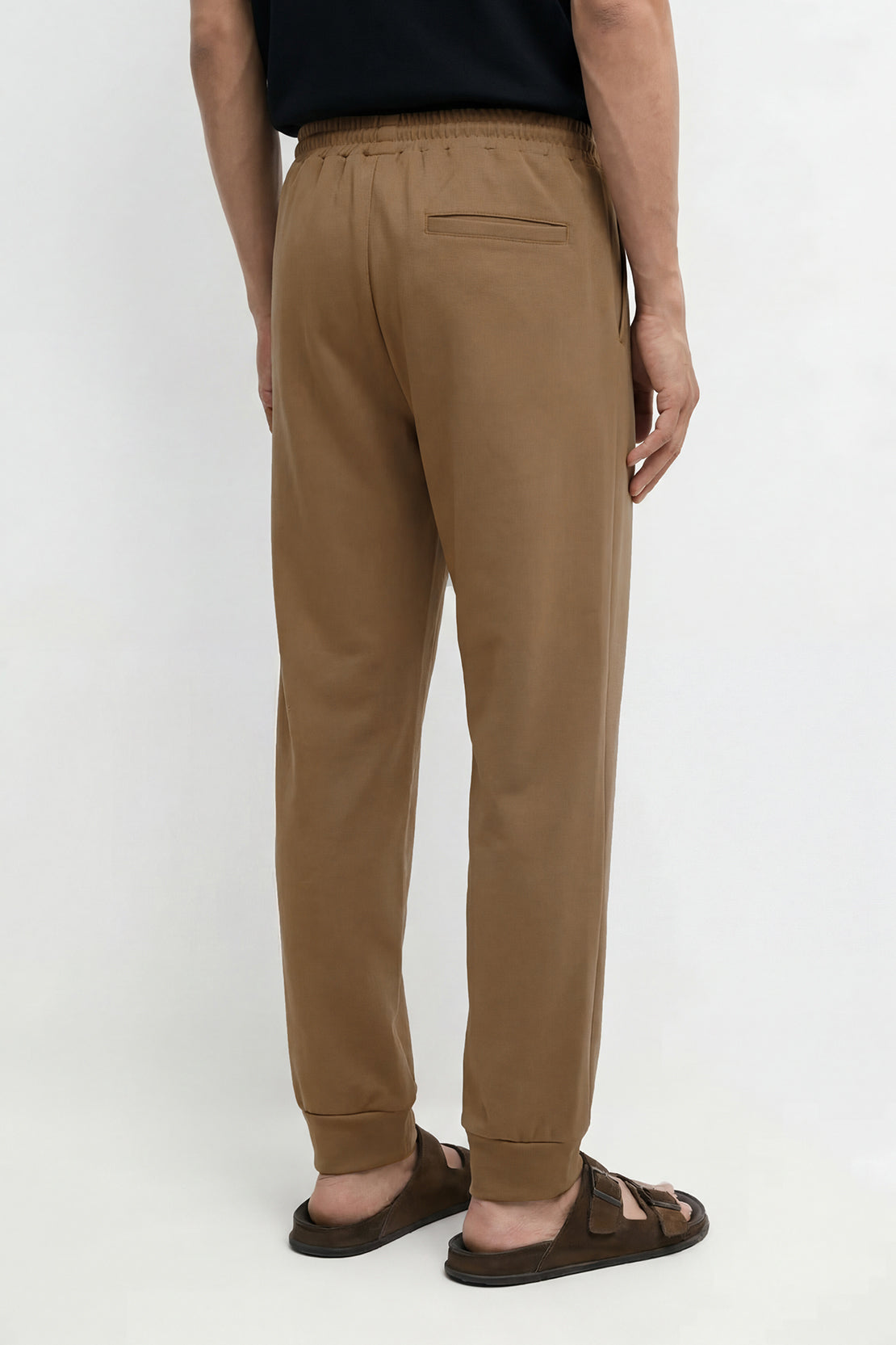 KOKO Plush Knit Jogger Bottom – Coffee