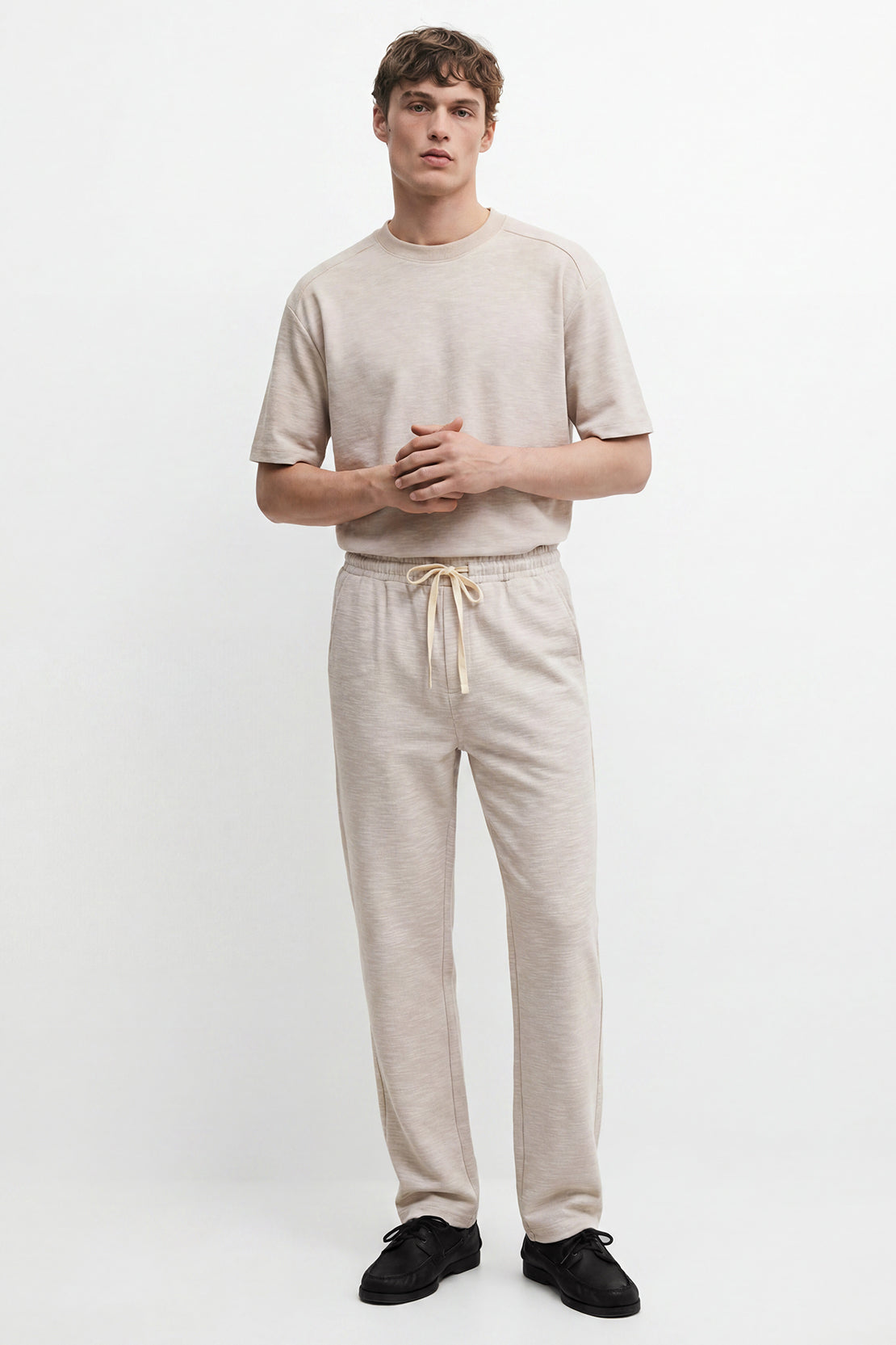 KOKO Air Rib Lounge Pants – Beige