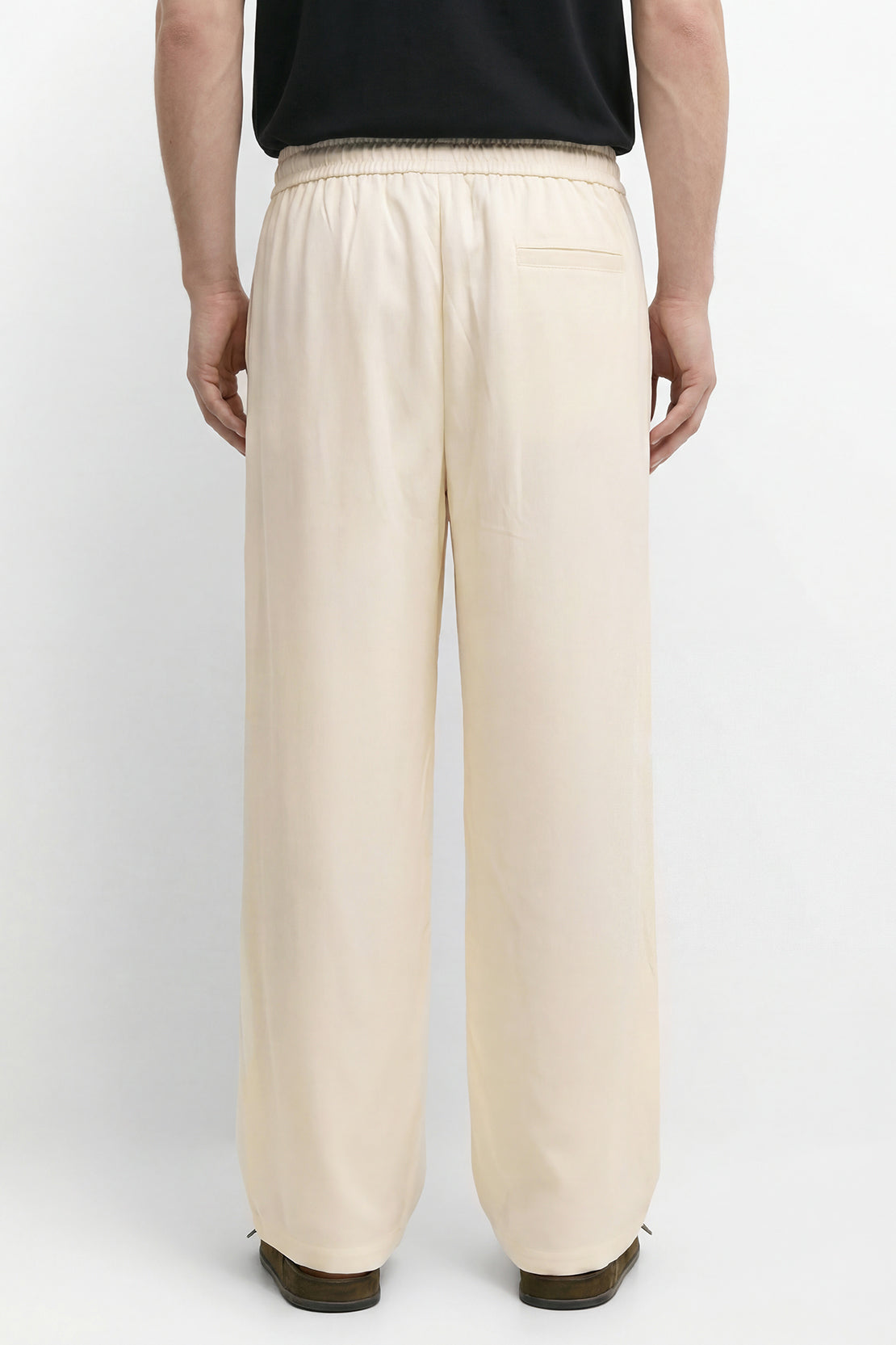 KOKO Soft Knit Relaxed Pants – Off-White