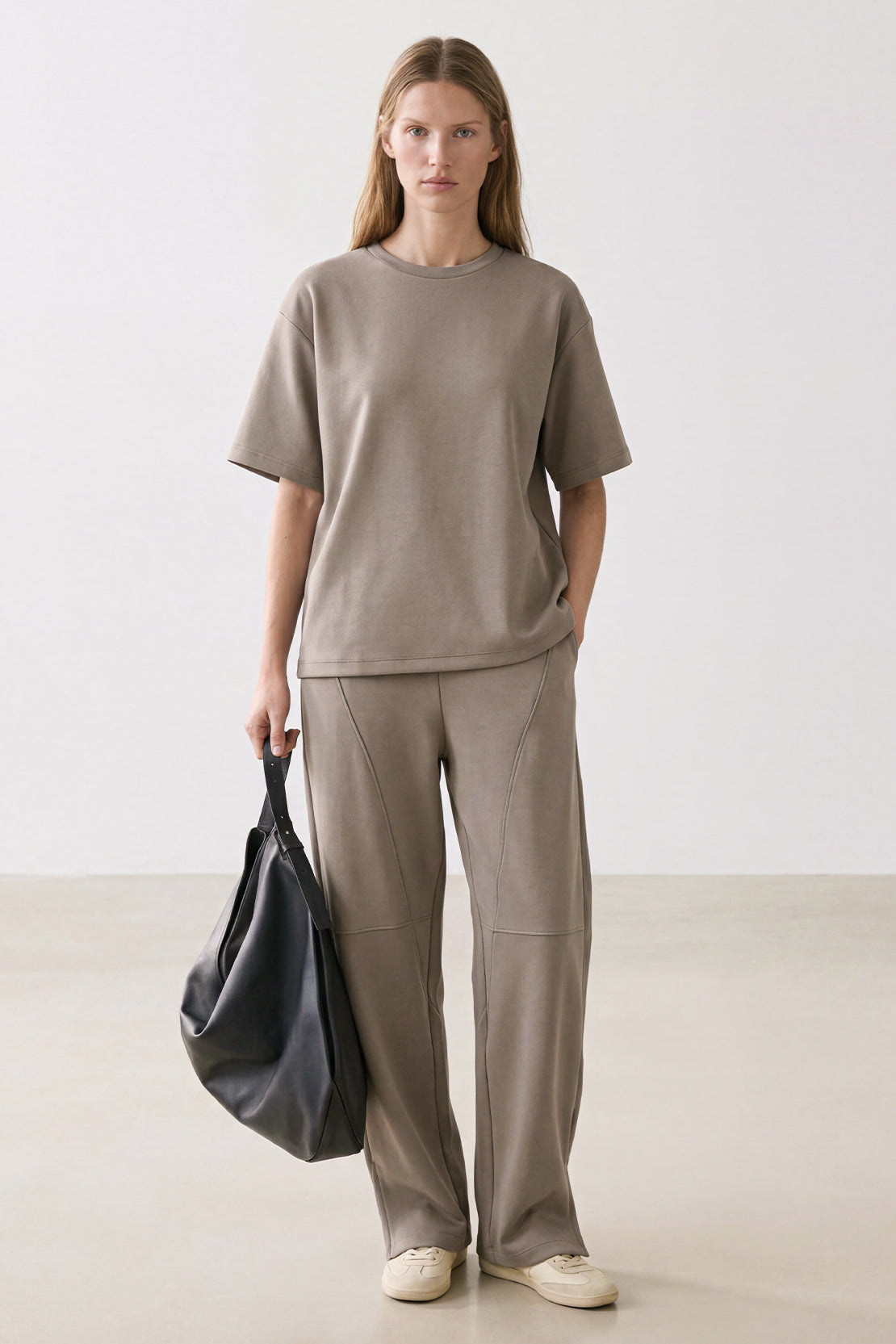 KOKO Modal Crew Neck top - clay