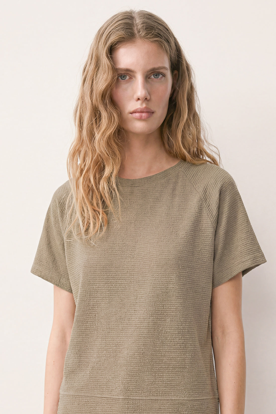 KOKO Textured Knitted Top – Coffee, Black & Clay